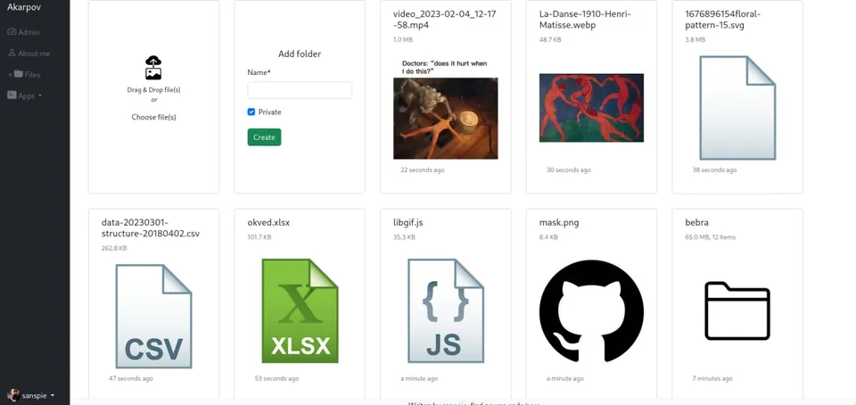 File share app