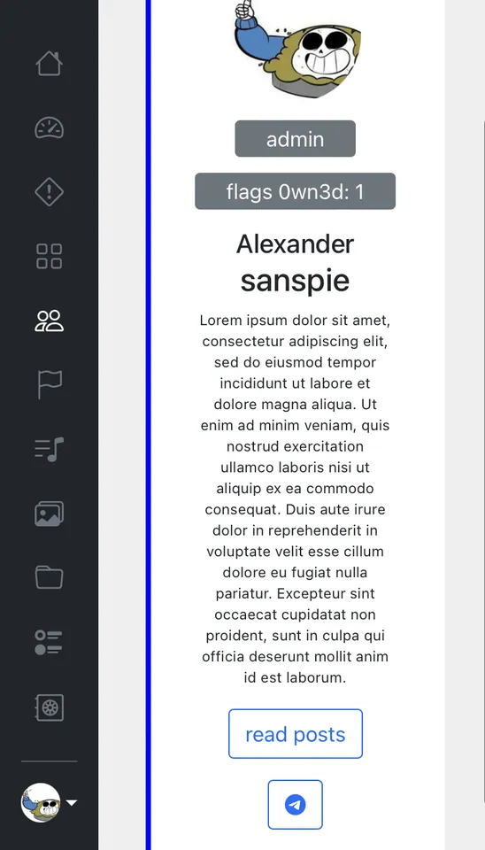 User app